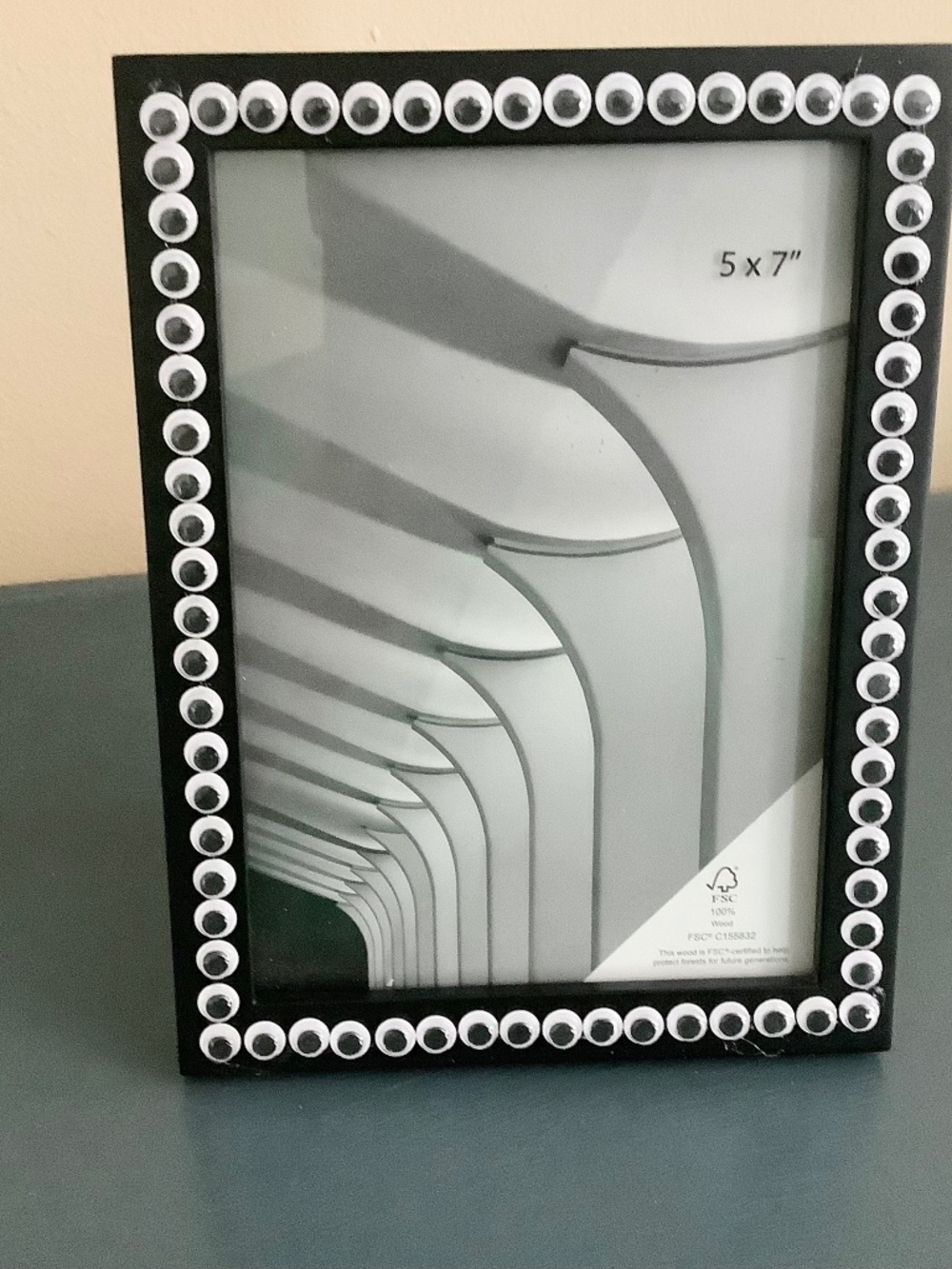 5x7 googly eyes frame